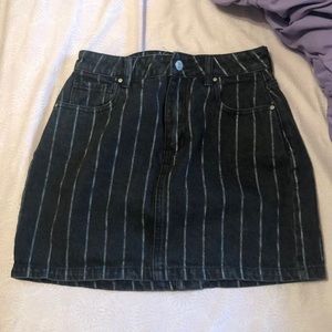 Pac sun jean skirt